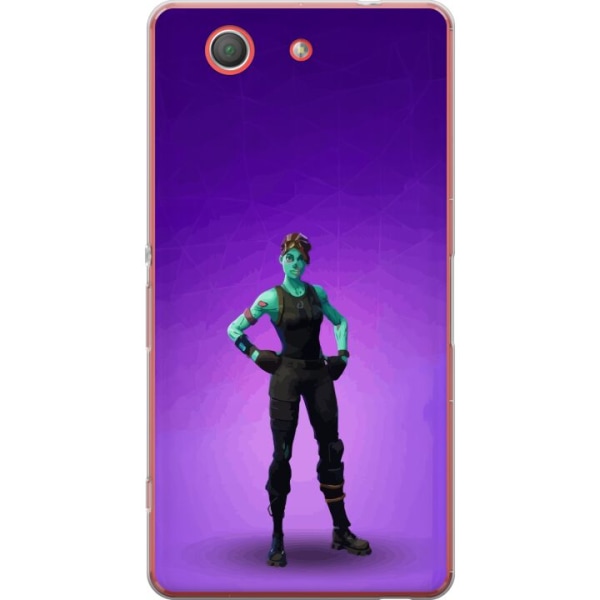Sony Xperia Z3 Compact Gennemsigtig cover Fortnite - Ghoul Tro