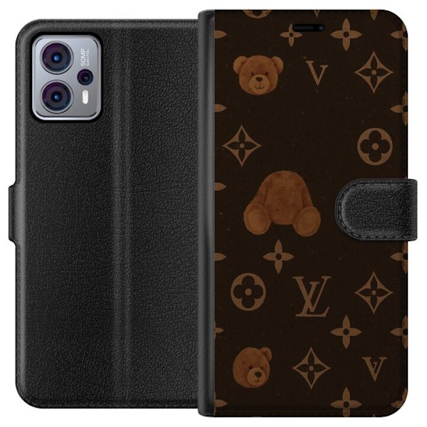Motorola Moto G23 Tegnebogsetui Plush Luxe