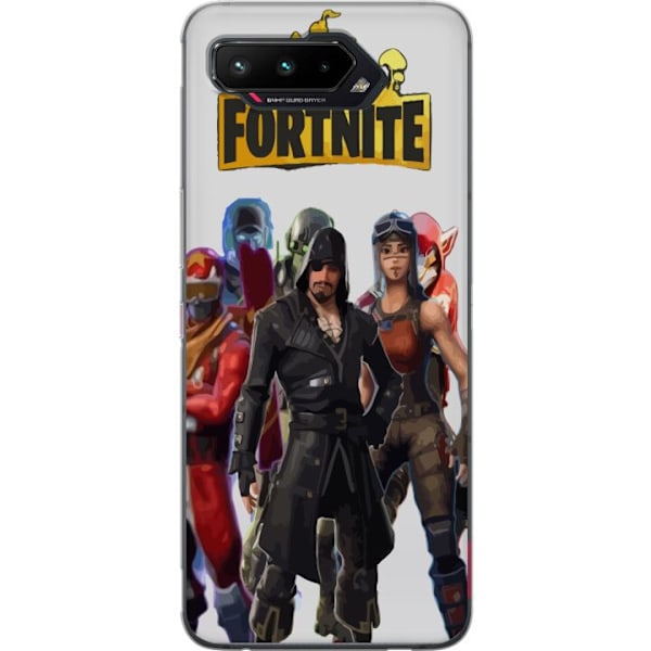 Asus ROG Phone 5 Gennemsigtig cover Fortnite