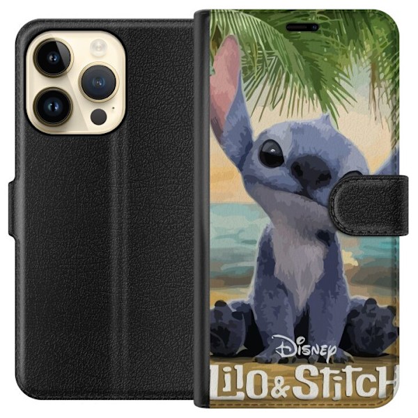 Apple iPhone 14 Pro Tegnebogsetui Kærlig – Med Hjerter & Kawaii-følelse