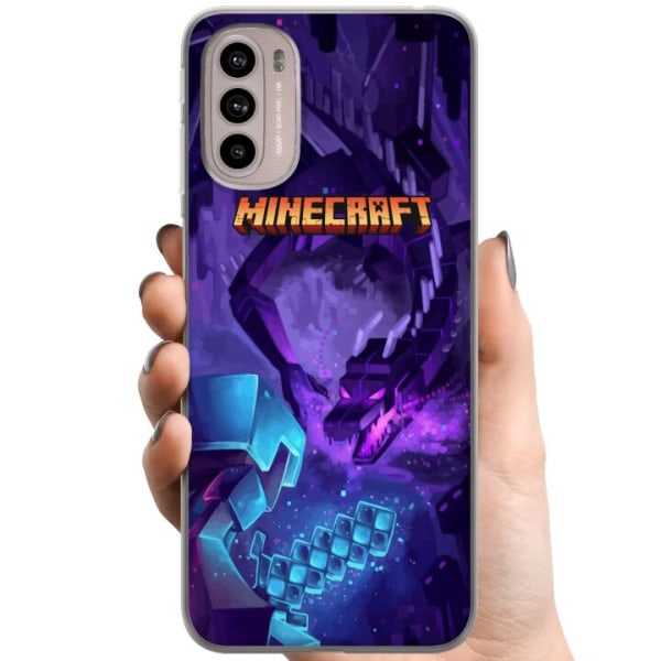 Motorola Moto G41 TPU Mobilcover Minecraft