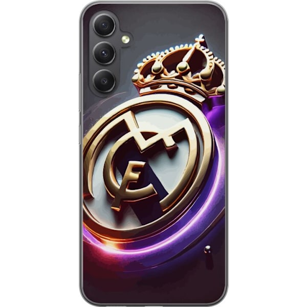 Samsung Galaxy A35 Genomskinligt Skal Real Madrid CF