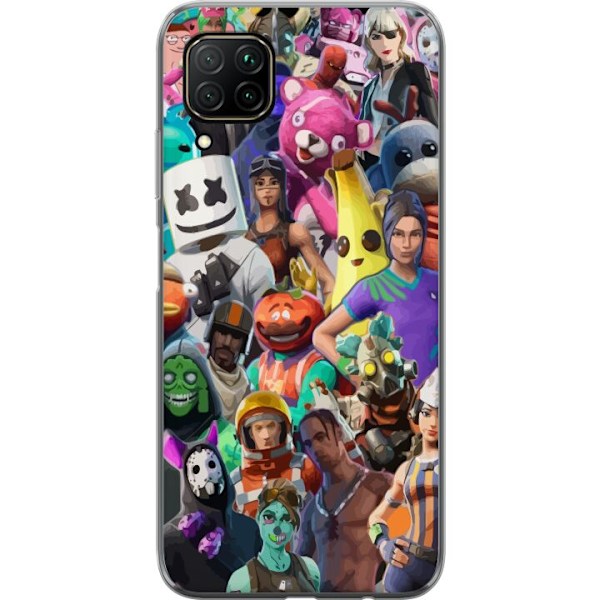 Huawei P40 lite Gennemsigtig cover Fortnite