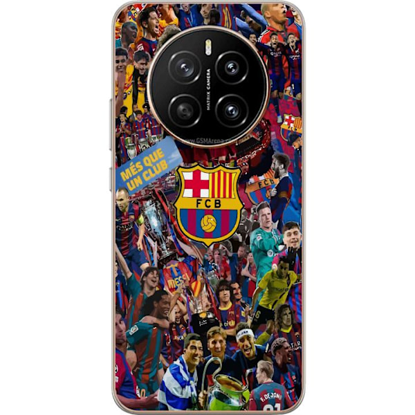 Honor Magic7 Genomskinligt Skal I Love FCB