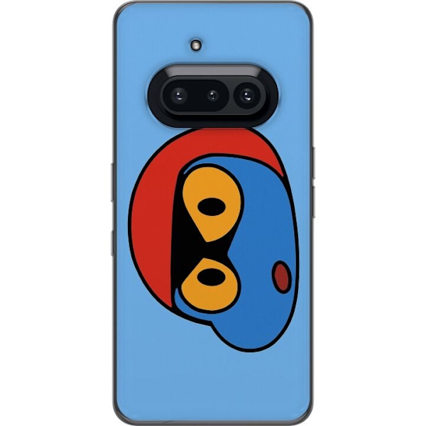 Nothing Phone (3a) Genomskinligt Skal Bold Bot Head