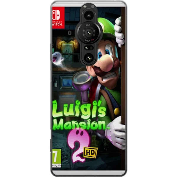 Sony Xperia Pro-I Läpinäkyvä kuori Luigi