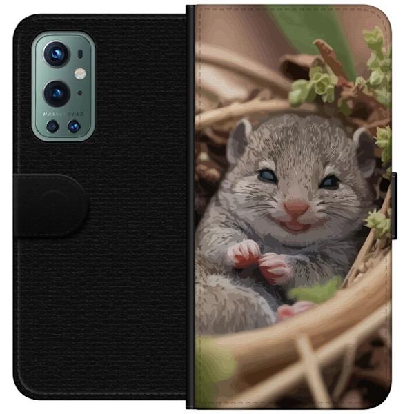 OnePlus 9 Pro Tegnebogsetui Rotte Smilende Dyremotiv By Motiv Urban Grafisk Design Populært Sjovt Motiv Kunstart Stil