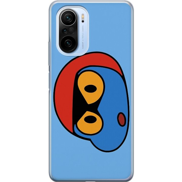 Xiaomi Mi 11i Läpinäkyvä kuori Bold Bot Head