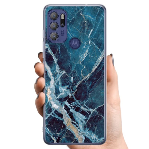 Motorola Moto G60S TPU Matkapuhelimen kuori Marmori