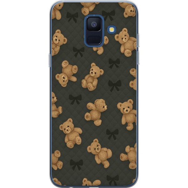 Samsung Galaxy A6 (2018) Läpinäkyvä kuori Teddy Halauksia
