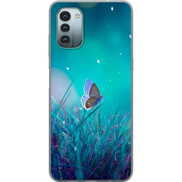 Nokia G11 Skal / Mobilskal - Magical Butterfly