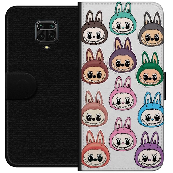 Xiaomi Redmi Note 9 Pro Lompakkokotelo Labubu Macaron Monster