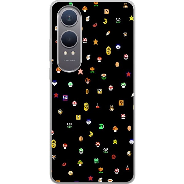 OnePlus Nord CE4 Lite Läpinäkyvä kuori Super Mario Bros