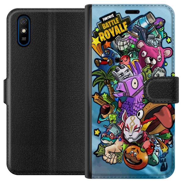 Xiaomi Redmi 9A Lommeboketui Fortnite