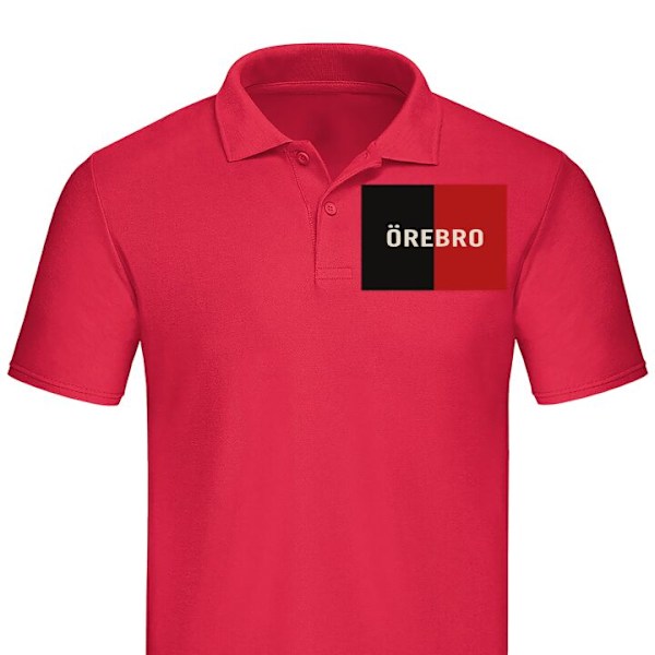 Piqué for Voksen | Elegant Piquégenser Örebro - Ishockey Rød XX-Large