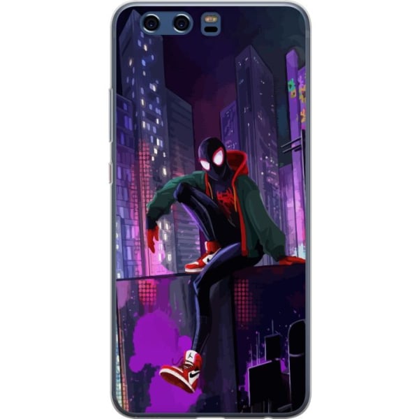 Huawei P10 Gennemsigtig cover Fortnite - Spider-Man