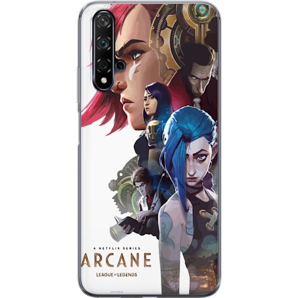 Huawei nova 5T Genomskinligt Skal Arcane, League of Legends