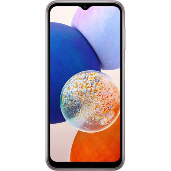 Samsung Galaxy A14 5G Gjennomsiktig deksel Pink