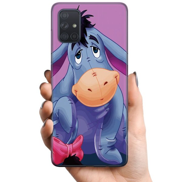 Samsung Galaxy A71 TPU Mobilskal Nalle Puh - I-or