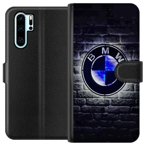 Kompatibelt Lommeboketui til Huawei P30 Pro BMW