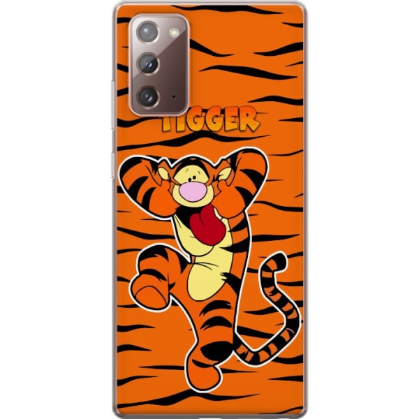 Samsung Galaxy Note20 Gennemsigtig cover Tiger