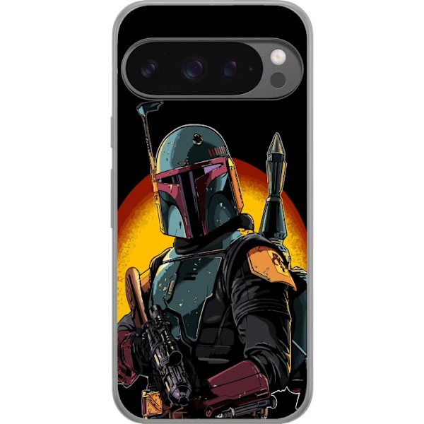 Google Pixel 9 Pro XL Läpinäkyvä kuori The Mandalorian