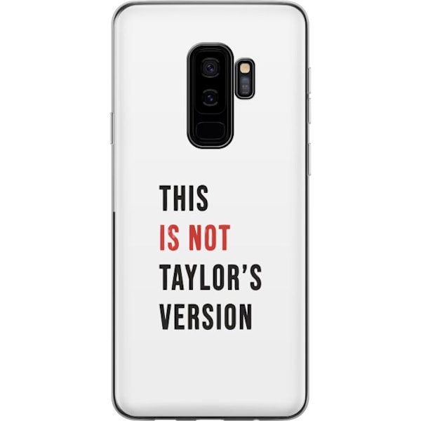 Samsung Galaxy S9+ Gennemsigtig cover Taylor