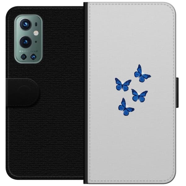 Yhteensopiva Lompakkokotelo OnePlus 9 Pro Perhoset