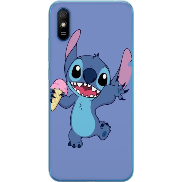 Xiaomi Redmi 9A Genomskinligt Skal Happy Stitch