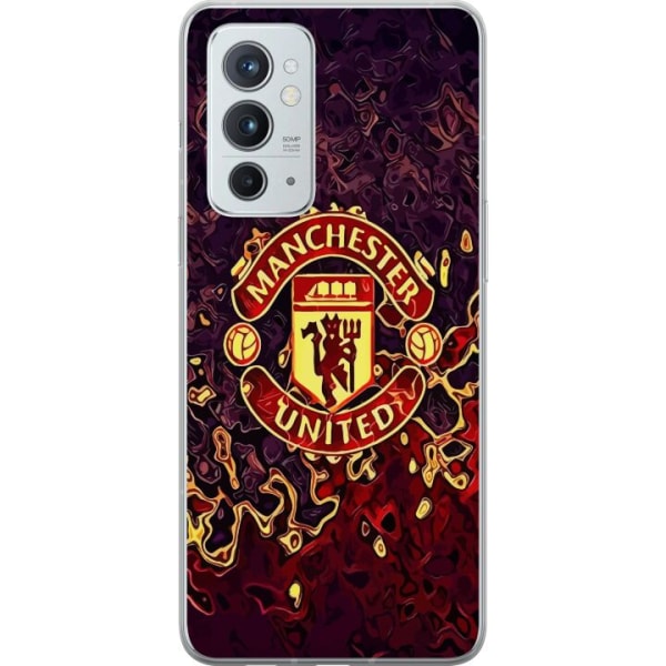 OnePlus 9RT 5G Läpinäkyvä kuori Manchester United