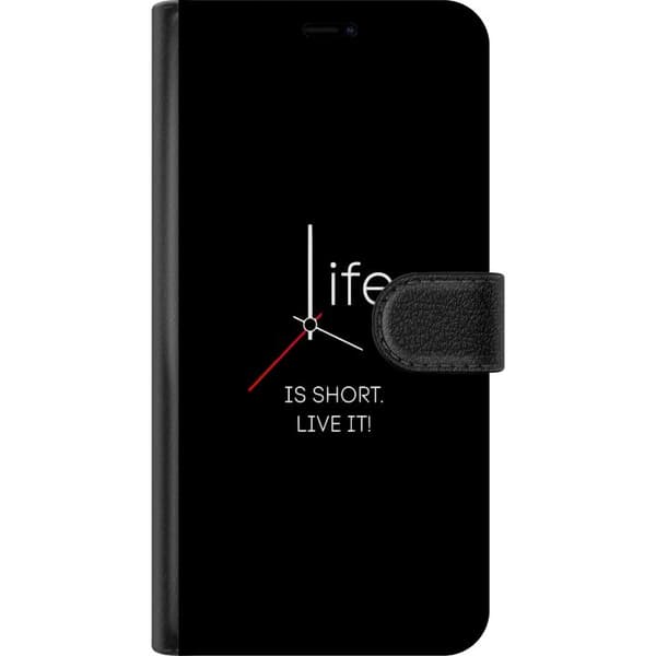 Kompatibel Tegnebogsetui til Samsung Galaxy S20+ Livet er kort