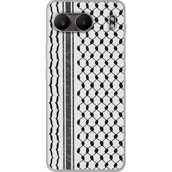 OnePlus Nord 4 Gjennomsiktig deksel Palestinsk mønster - insp