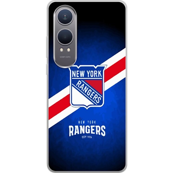 OnePlus Nord CE4 Lite Gennemsigtig cover New York Rangers (NHL