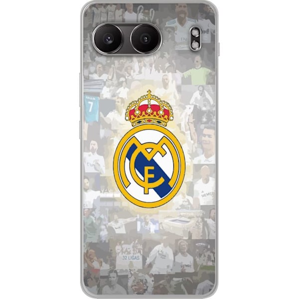 OnePlus Nord 4 Läpinäkyvä kuori Real Madrid