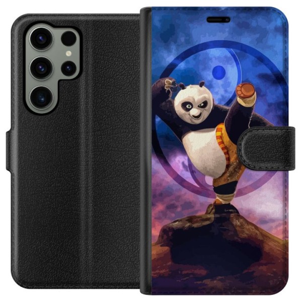 Samsung Galaxy S23 Ultra Tegnebogsetui Kung Fu Panda