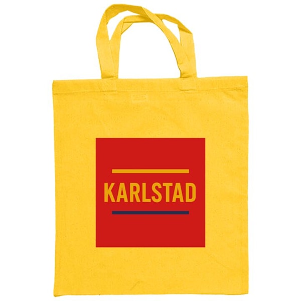 Kangaskassi | Kestävä Ostoskassi Kangasta Karlstad – Hockey Keltainen one size
