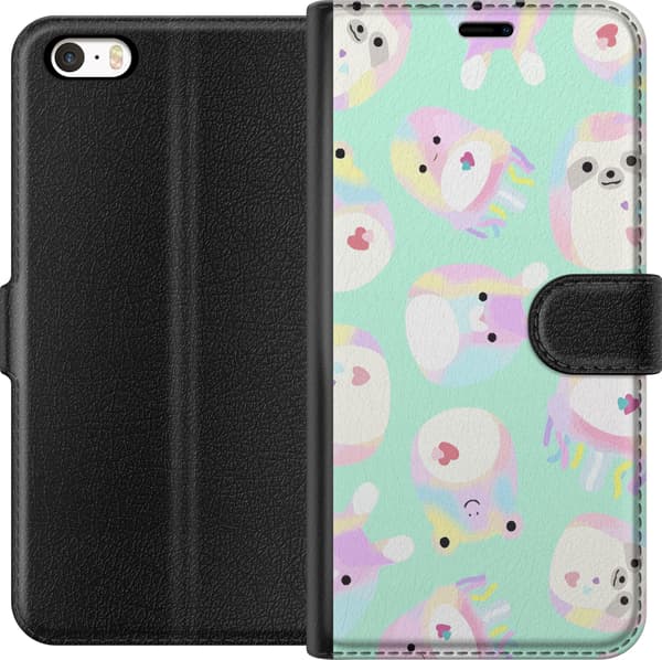 Kompatibelt Plånboksfodral till Apple iPhone SE (2016) Squishmallow
