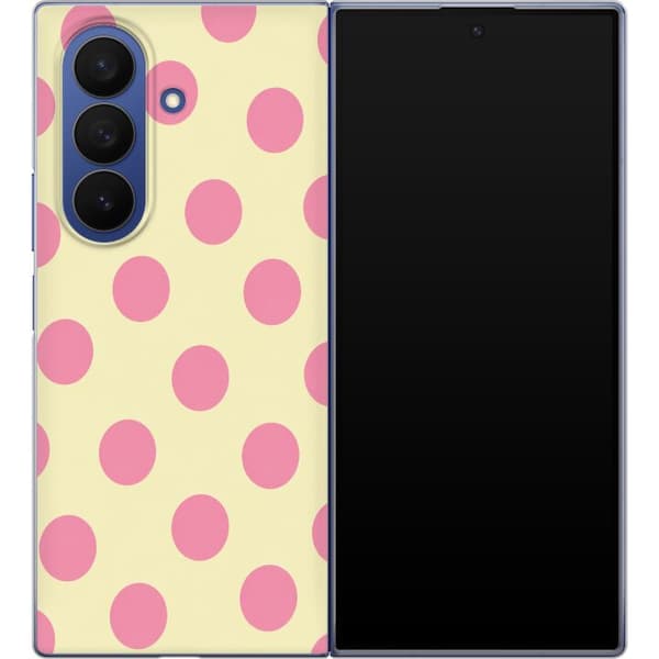 Kompatibelt Mobildeksel til Samsung Galaxy Z Fold8 Ultra Gule pastellprikker gul