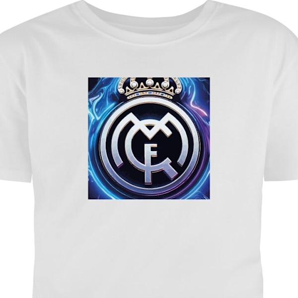 Børne T-shirt | Behagelig T-shirt til Børn Real Madrid hvid 3-4 År