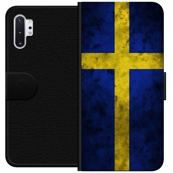 Samsung Galaxy Note10+ Tegnebogsetui Sverige Flag