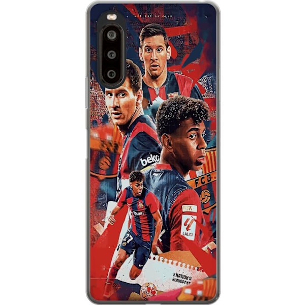 Sony Xperia 10 II Gjennomsiktig deksel Yamal Lamine x Messi