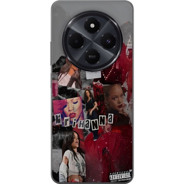 Xiaomi Redmi A4 Gennemsigtig cover Rihanna – Iconic Fashion