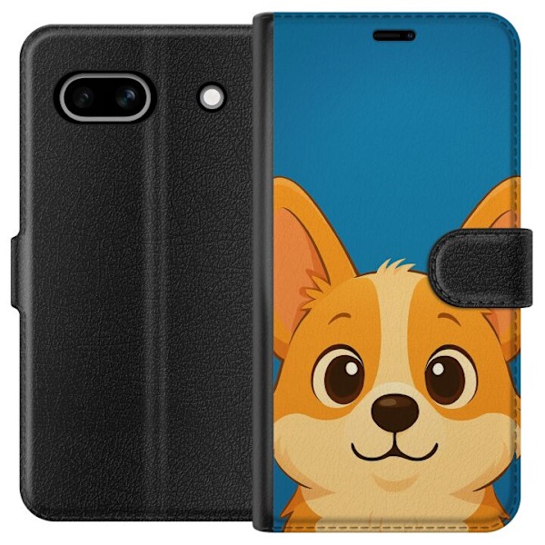 Google Pixel 7a Plånboksfodral Hello Corgi