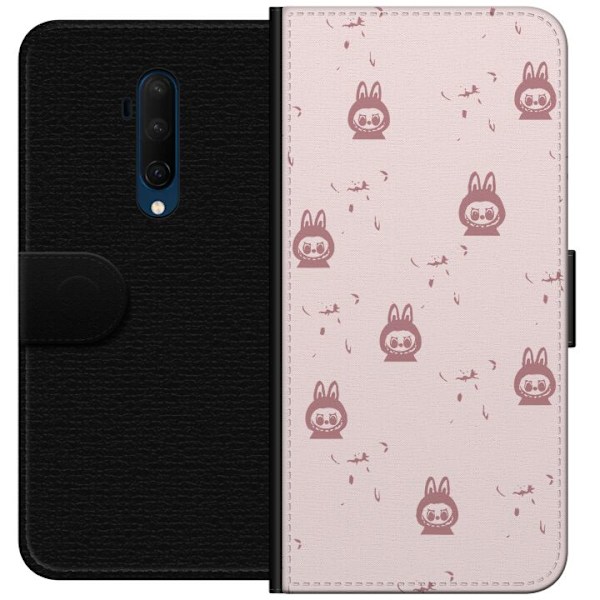 OnePlus 7T Pro Lommeboketui Labubu Neon Pop - Neonfarget pop a