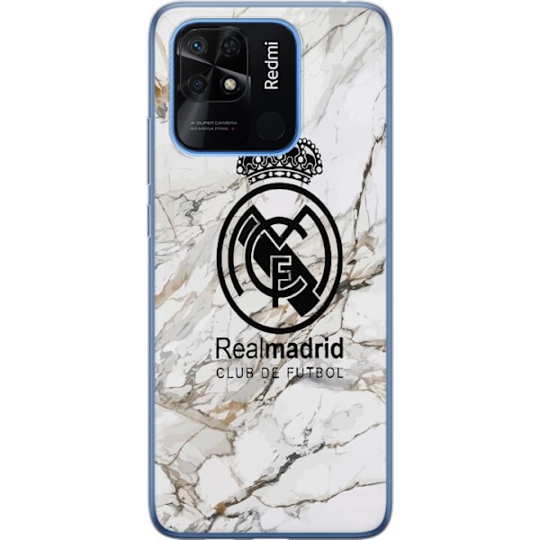 Xiaomi Redmi 10C Läpinäkyvä kuori Real Madrid