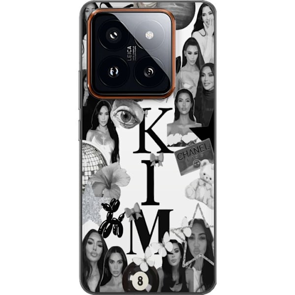 Xiaomi 14 Pro Gjennomsiktig deksel Kim Kardashian – Aestheti