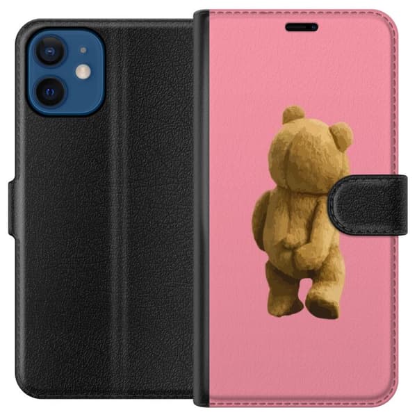 Kompatibelt Plånboksfodral till Apple iPhone 12 mini Palm Angels Teddy Bear