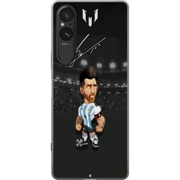 Sony Xperia 5 V Gjennomsiktig deksel Messi