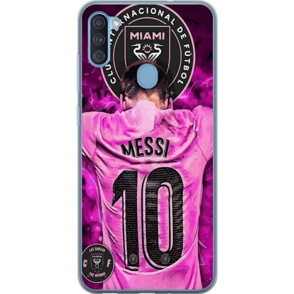 Samsung Galaxy A11 Gennemsigtig cover Messi