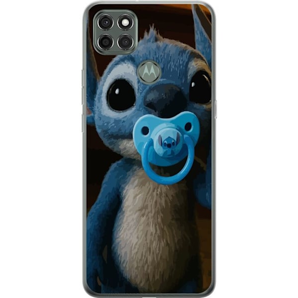 Motorola Moto G9 Power Läpinäkyvä kuori Stitch & Napp - vauvateema söpöllä hahmolla